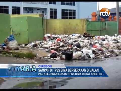 Sampah di TPSS Bima Berserakan di Jalan, PKL Keluhkan Lokasi TPSS Bima Dekat Shelter