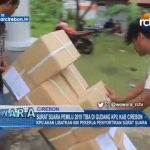 Surat Suara Pemilu 2019 Tiba di Gudang KPU Kabupaten Cirebon