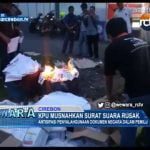 KPU Kota Cirebon Musnahkan Surat Suara Rusak