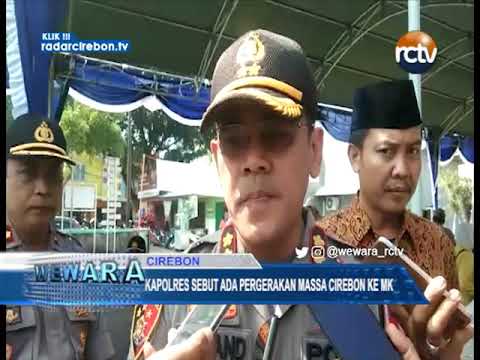 Kapolres Sebut Ada Pergerakan Massa Cirebon Ke MK