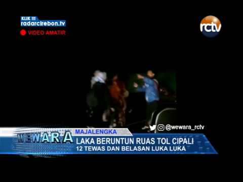 Laka Beruntun Ruas Tol Cipali, 12 Tewas Dan Belasan Luka Luka