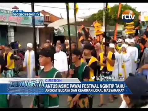 Antusiasme Pawai Festival Ngintip Tahu, Angkat Budaya Dan Kearifan Lokal Masyarakat