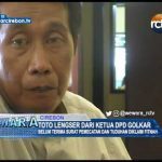 Toto Lengser Dari Ketua DPD Golkar