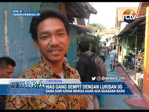 Hias Gang Sempit Dengan Lukisan 3D