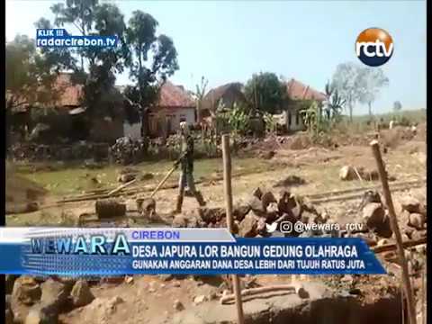 Desa Japura Lor Bangun Gedung Olahraga