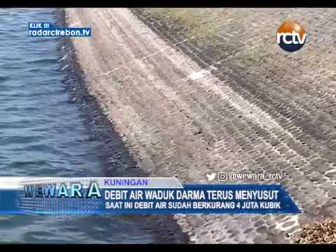 Debit Air Waduk Darma Terus Menyusut