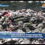 Sampah Menumpuk Di TPS Pasar Darurat Weru