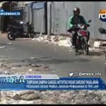 Tumpukan Sampah Ganggu Aktivitas Pasar Darurat Pasalaran