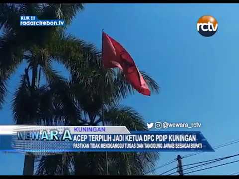 Acep Terpilih Jadi Ketua DPC PDIP Kuningan