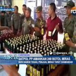 Satpol PP Amankan 240 Botol Miras