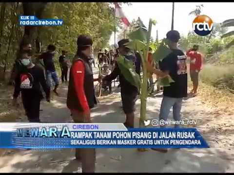 Rampak Tanam Pohon Pisang Di Jalan Rusak