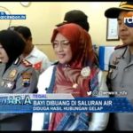 Bayi Dibuang Di Saluran Air