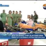 Batalyon Arhanud 14-PWY Gelar Donor Darah