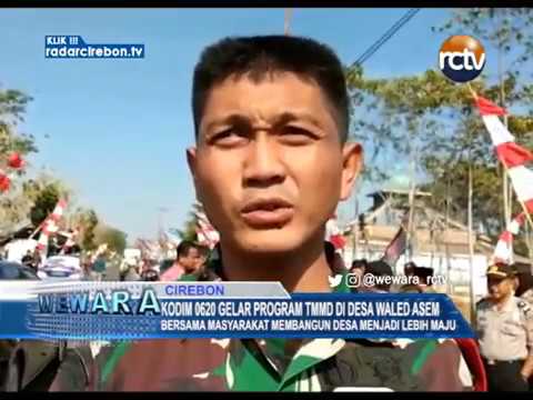 Kodim 0620 Gelar Program TMMD Di Desa Waled Asem