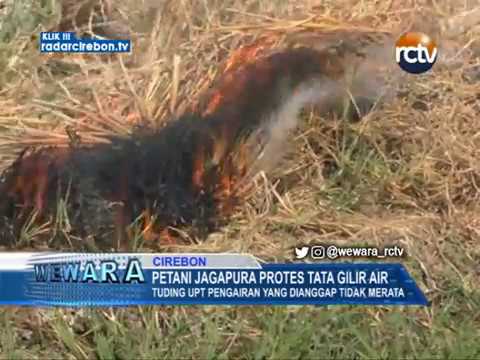 Petani Jagapura Protes Tata Gilir Air