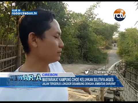 Masyarakat Kampung Cihoe Keluhkan Sulitnya Akses