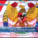Penjual Bendera Mulai Ramai