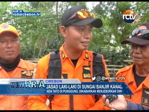 Jasad Laki-Laki Di Sungai Banjir Kanal