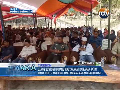 Ujang Bustomi Undang Masyarakat Dan Anak Yatim