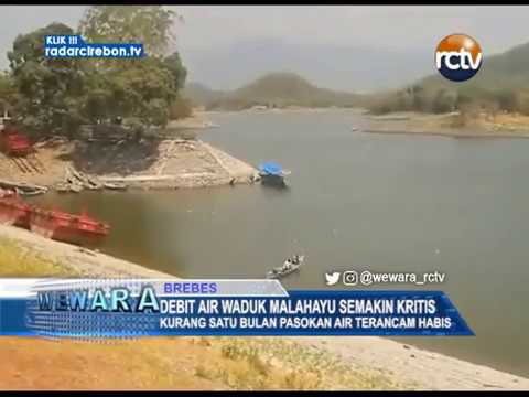 Debit Air Waduk Malahayu Semakin Kritis