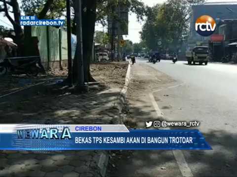 Bekas TPS Kesambi Akan Di Bangun Trotoar