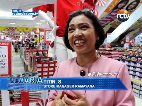 Ramayana Cirebon Mall Tawarkan Diskon Besar Besaran