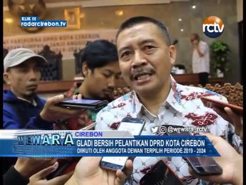Gladi Bersih Pelantikan DPRD Kota Cirebon