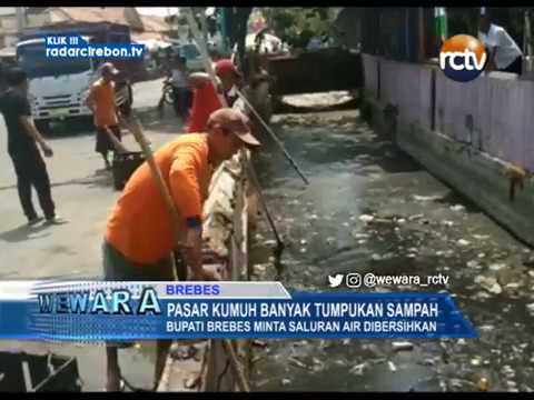 Pasar Kumuh Banyak Tumpukan Sampah