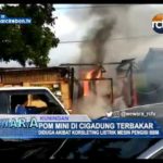 POM Mini Di Cigadung Terbakar