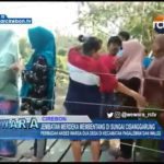 Jembatan Merdeka Membentang Di Sungai Cisanggarung