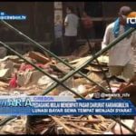 Pedagang Mulai Menempati Pasar Darurat Karangmulya