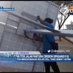 86 Titik Jalan Pantura Cirebon Dipasangi PJU