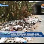 Sampah Berserakan Di Pinggir Jalan