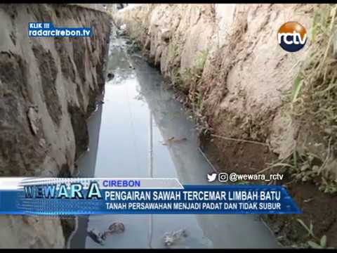 Pengairan Sawah Tercemar Limbah Batu