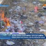 Aliran Sungai Sugih Waras Tertutup Sampah