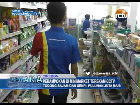 Perampokan Di Minimarket Terekam CCTV