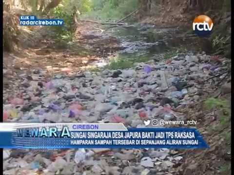 Sungai Singaraja Desa Japura Bakti Jadi TPS Raksasa