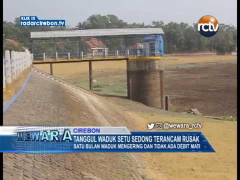 Tanggul Waduk Setu Sedong Terancam Rusak