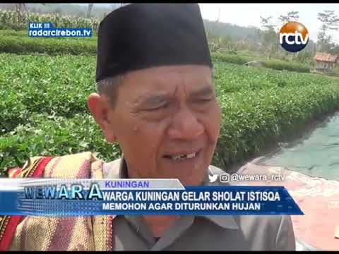 Warga Kuningan Gelar Sholat Istisqa