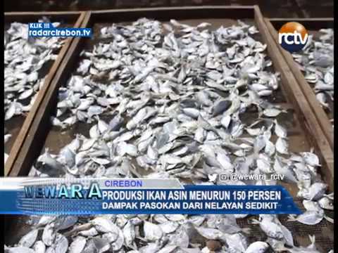 Produksi Ikan Asin Menurun 150 Persen