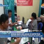 Seorang Wanita Di Gelandang Ke Kantor Polisi