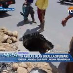 Titik Amblas Jalan Sukalila Diperbaiki