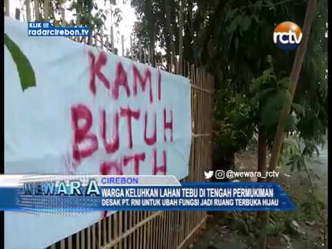 Warga Keluhkan Lahan Tebu Di Tengah Permukiman