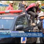 Kebakaran Hutan Gunung Ciremai Kembali Terjadi