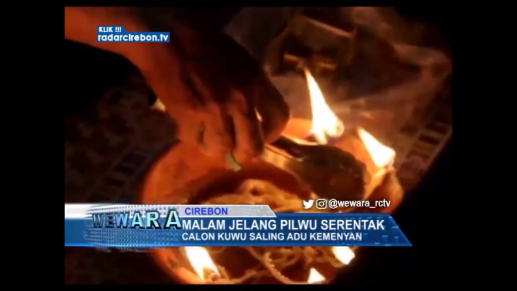 Malam Jelang Pilwu Serentak, Calon Kuwu Saling Adu Kemenyan