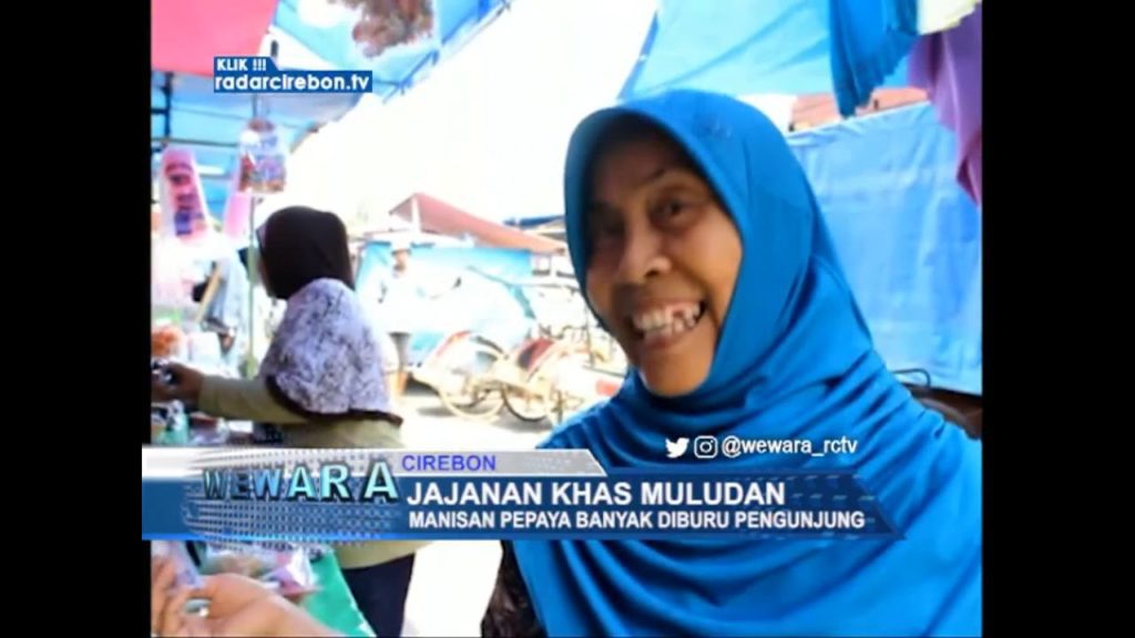 Jajanan Khas Muludan, Manisan Pepaya Banyak Diburu Pengunjung