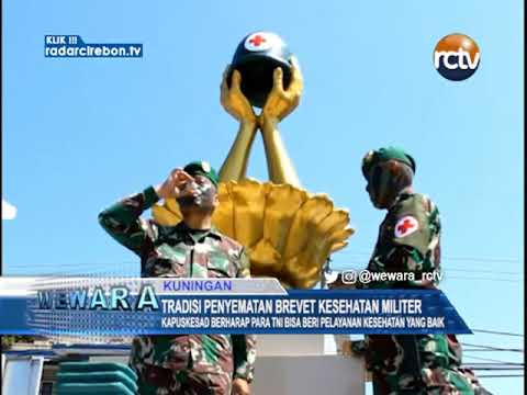 Tradisi Penyematan Brevet Kesehatan Militer