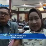 Bupati Brebes Serahkan Raperda RTRW