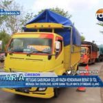 Petugas Gabungan Gelar Razia Kendaraan Berat Di Tol