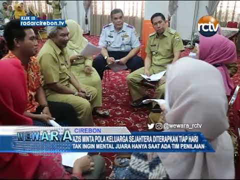 Azis Minta Pola Keluarga Sejahtera Diterapkan Tiap Hari Azis Minta Pola Keluarga Sejahtera Diterapkan Tiap Hari